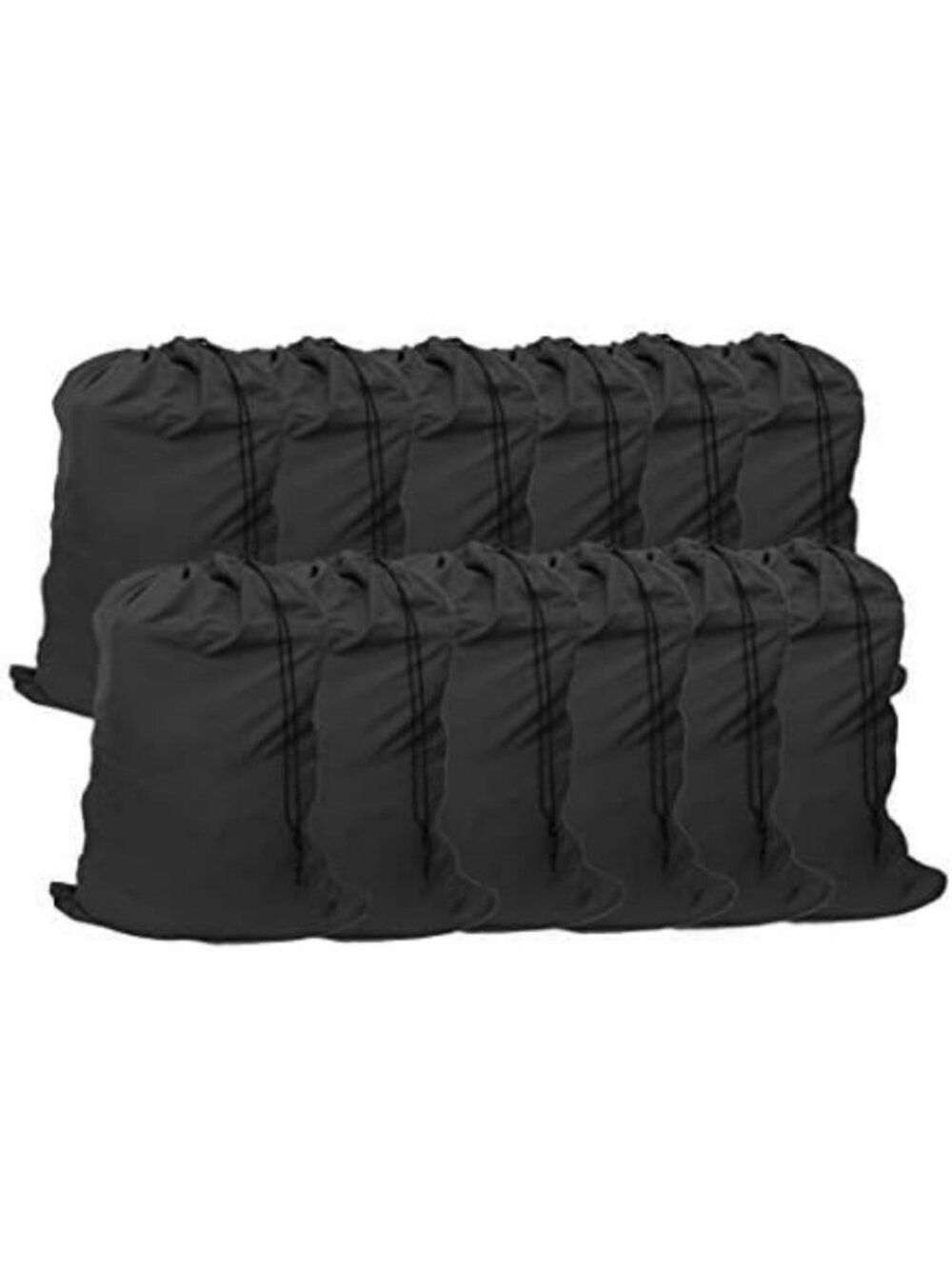Extra Large Laundry Bag 30"x40" 12 Pack Black
